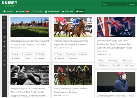 unibet blog racing.